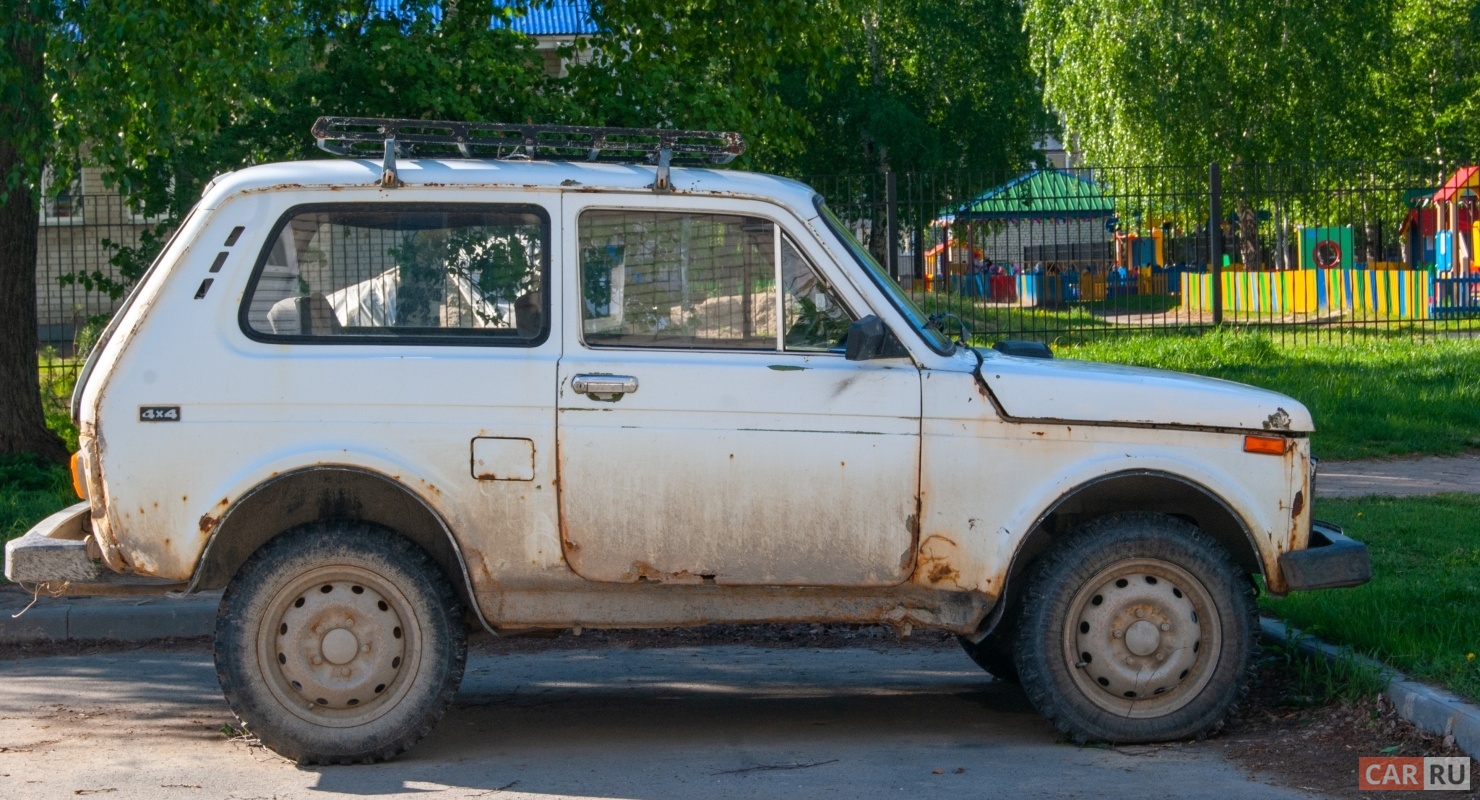 В Германии Lada Niva считается самым быстро ражевеющим автомобилем Автомобили