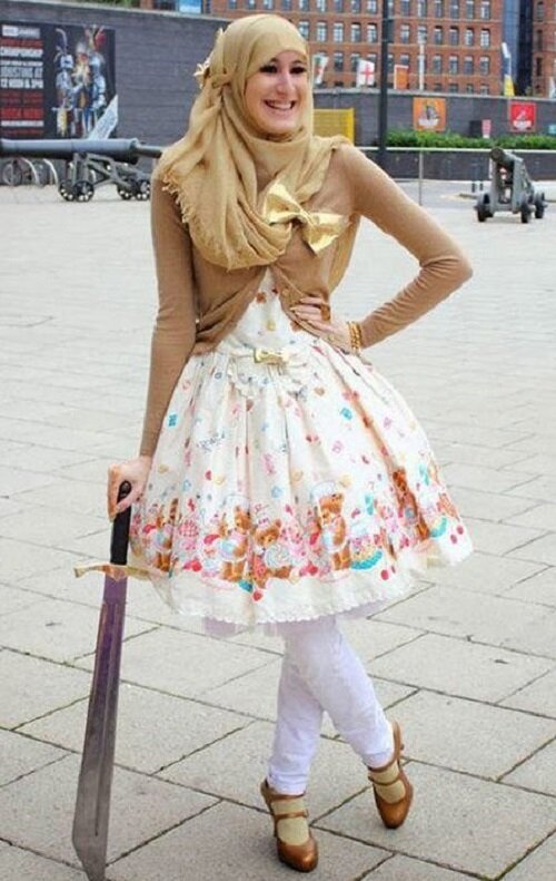 Хиджаб и сбоку бантик: мусульманские лолиты Хиджаб и сбоку бантик: мусульманские лолиты мода,мода и красота,стиль