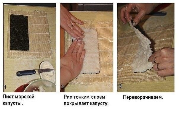 Мастер-класс по приготовлению роллов