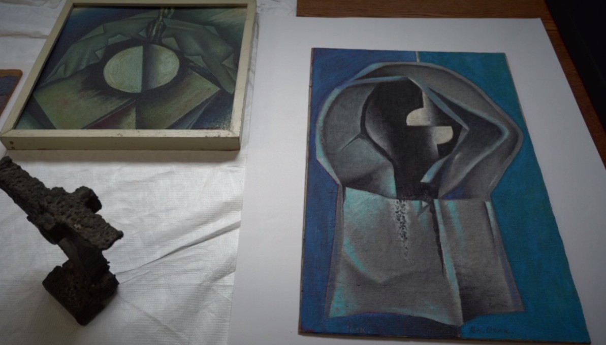 Ирина Волк подарила Третьяковской галерее работы знаменитого отца-художника