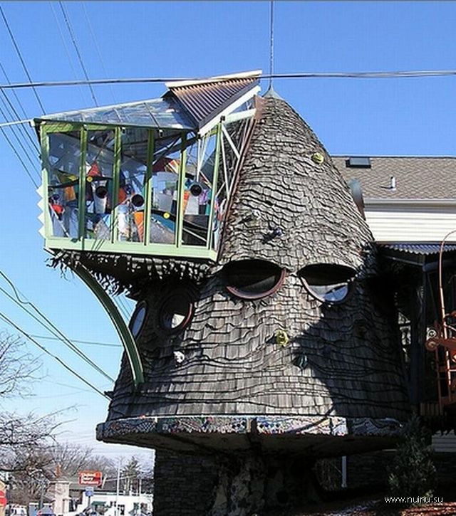 Самые необычные и удивительныe дома мира (53 фото)