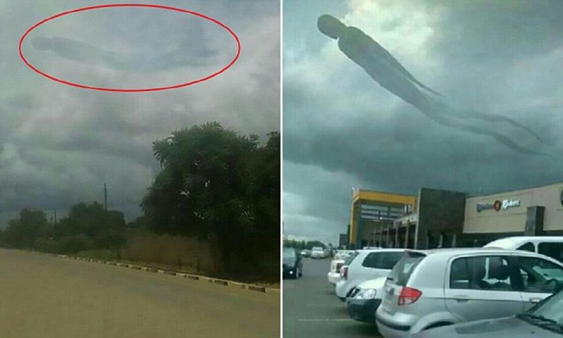 Облачный призрак до смерти напугал посетителей торгового центра в Замбии Замбия, облако, призрак, происшествие