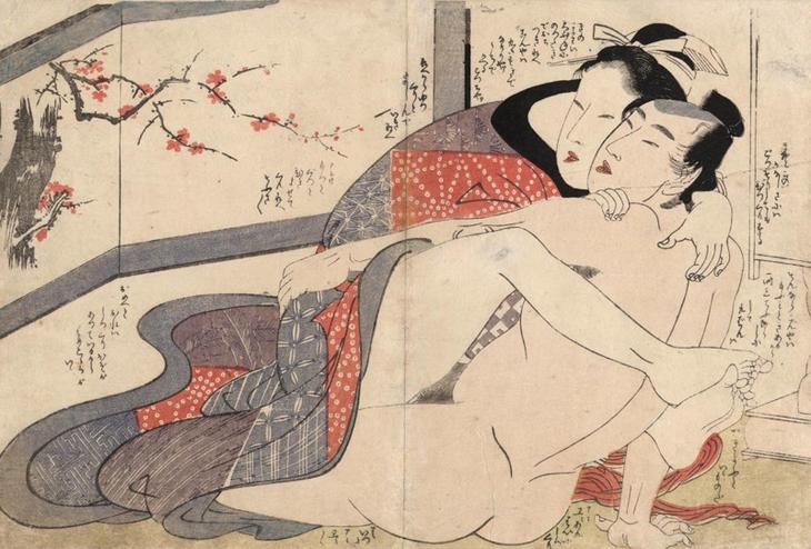 Порнография в Японии процветала всегда. древняя япония, история, япония