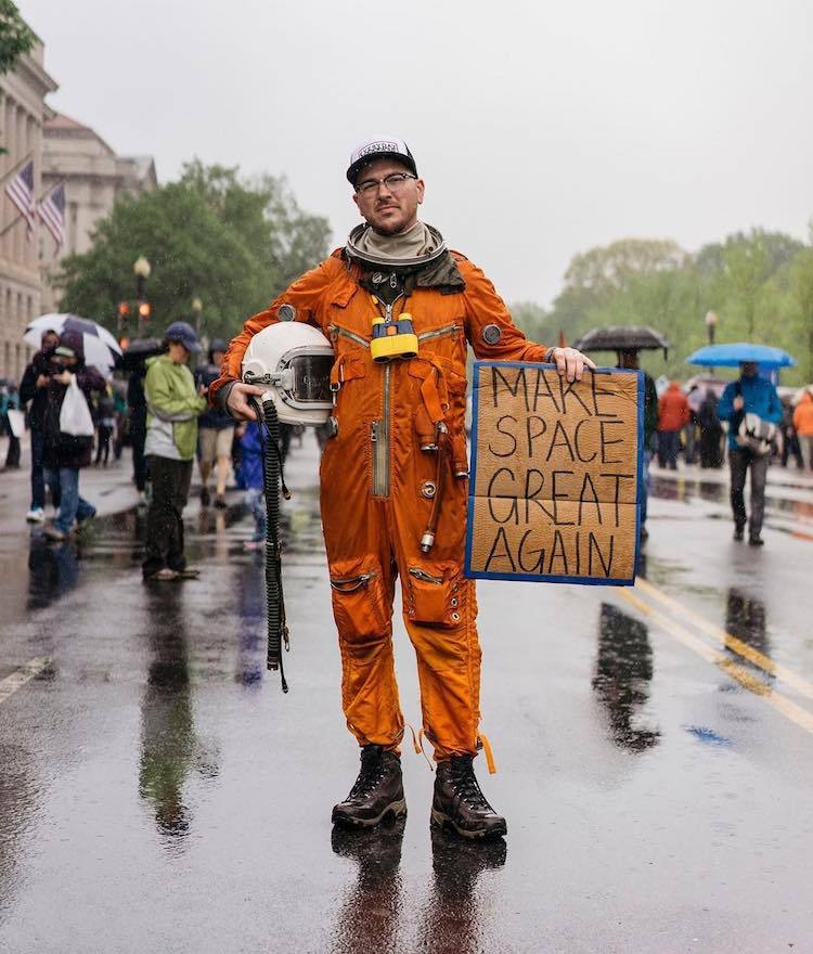 Марш в поддержку науки