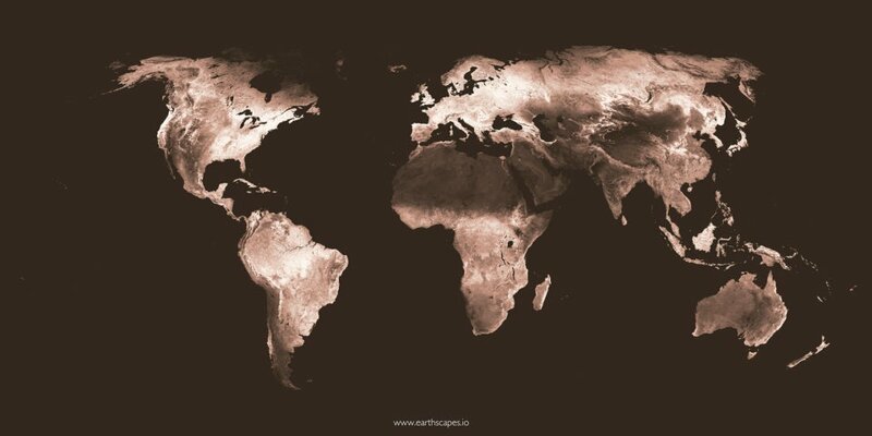 20 удивительных карт, которые показывают нам то, о чём мы не задумывались интересное,мир,фотография, познавательно  ,  карта 