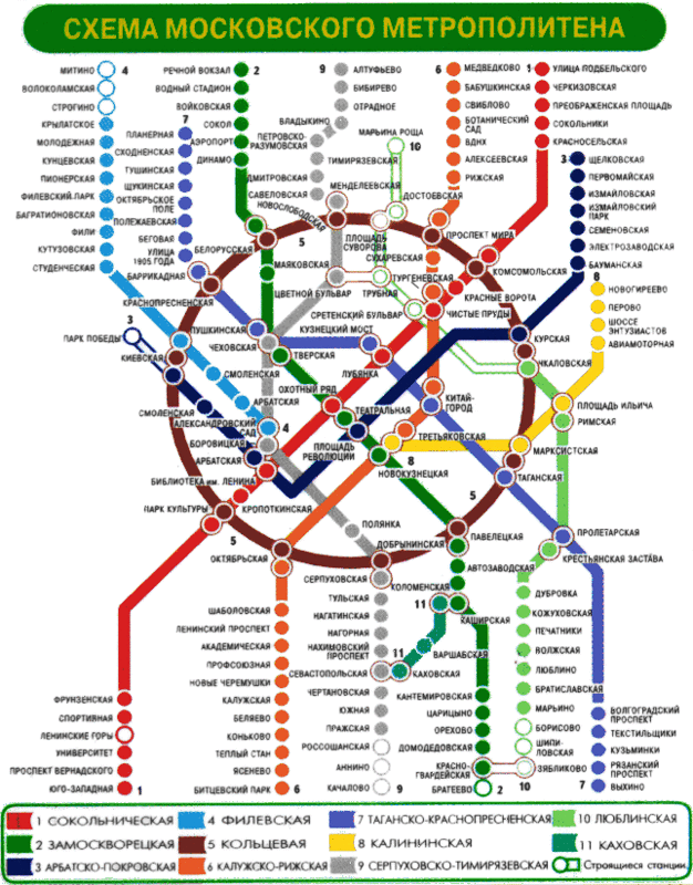  Схема за 1999 год. карта, метро, схема