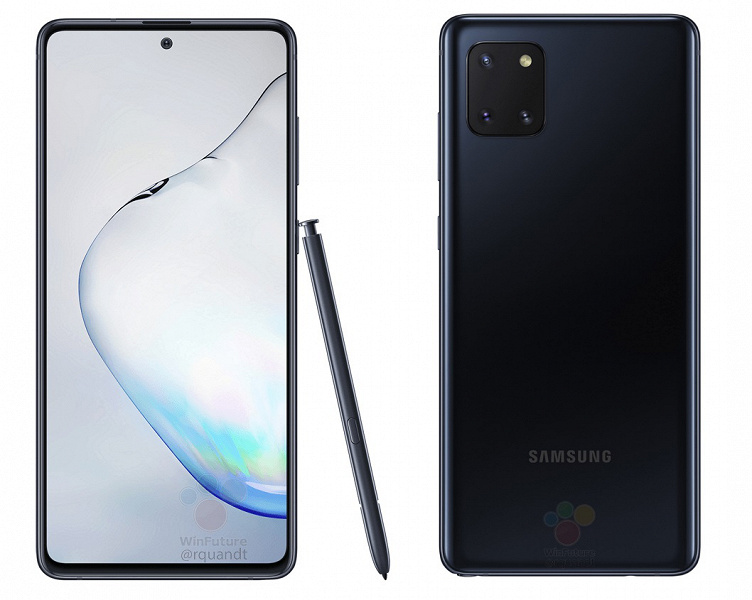 Не идеальный, но всё ещё интересный Samsung Galaxy Note10 Lite полностью рассекречен