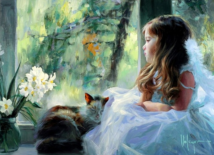 «Мы в детстве повзрослеть скорей мечтали...» Солнечная живопись от Владимира Волегова.