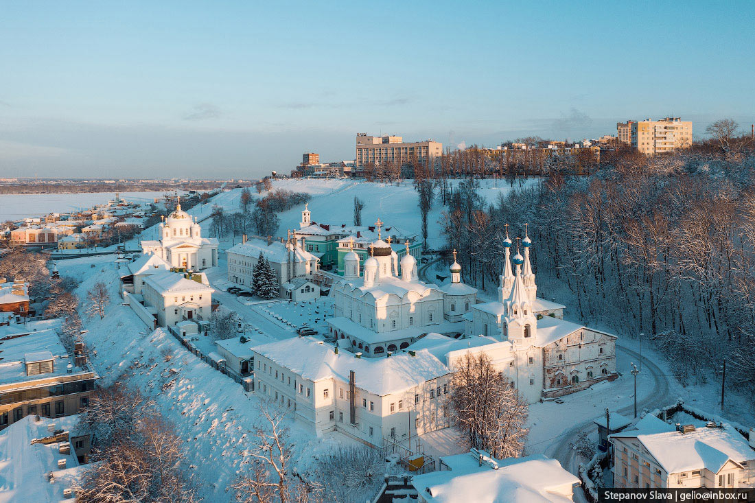 Зимний Нижний Новгород – столица Поволжья архитектура,Путешествия,Россия,фото