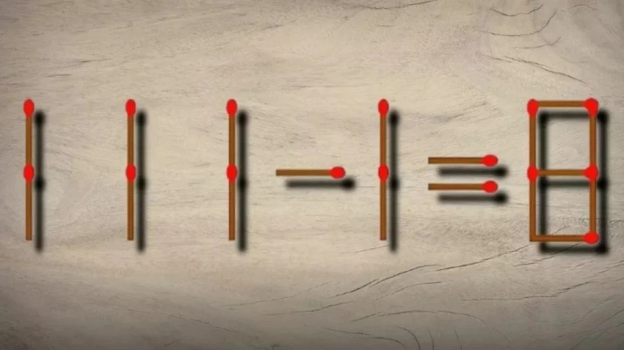 Полезный досуг для мозга: решите простую головоломку со спичками