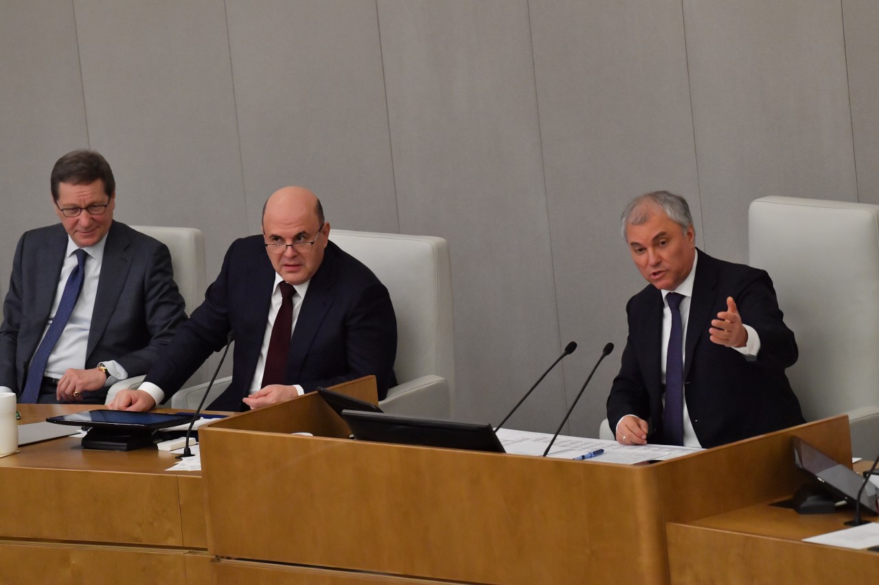 Депутаты ГД утвердили Мишустина премьер-министром 375 голосами