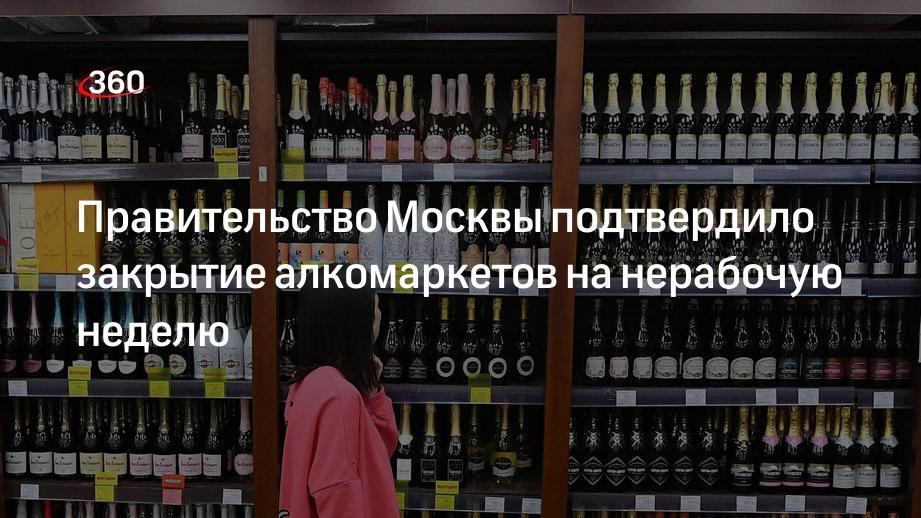 Департамент торговли и услуг подтвердил закрытие алкомаркетов на нерабочие дни