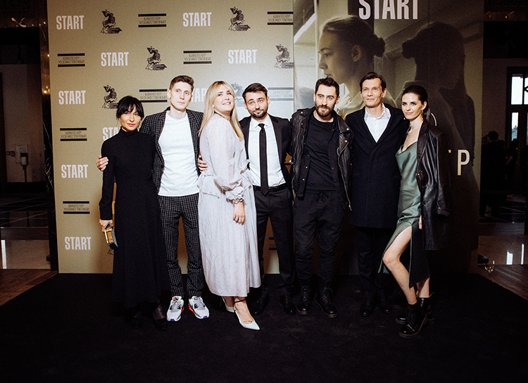 Филипп Янковский и Маруся Фомина представили сериал "Контейнер" Звезды,Красная дорожка