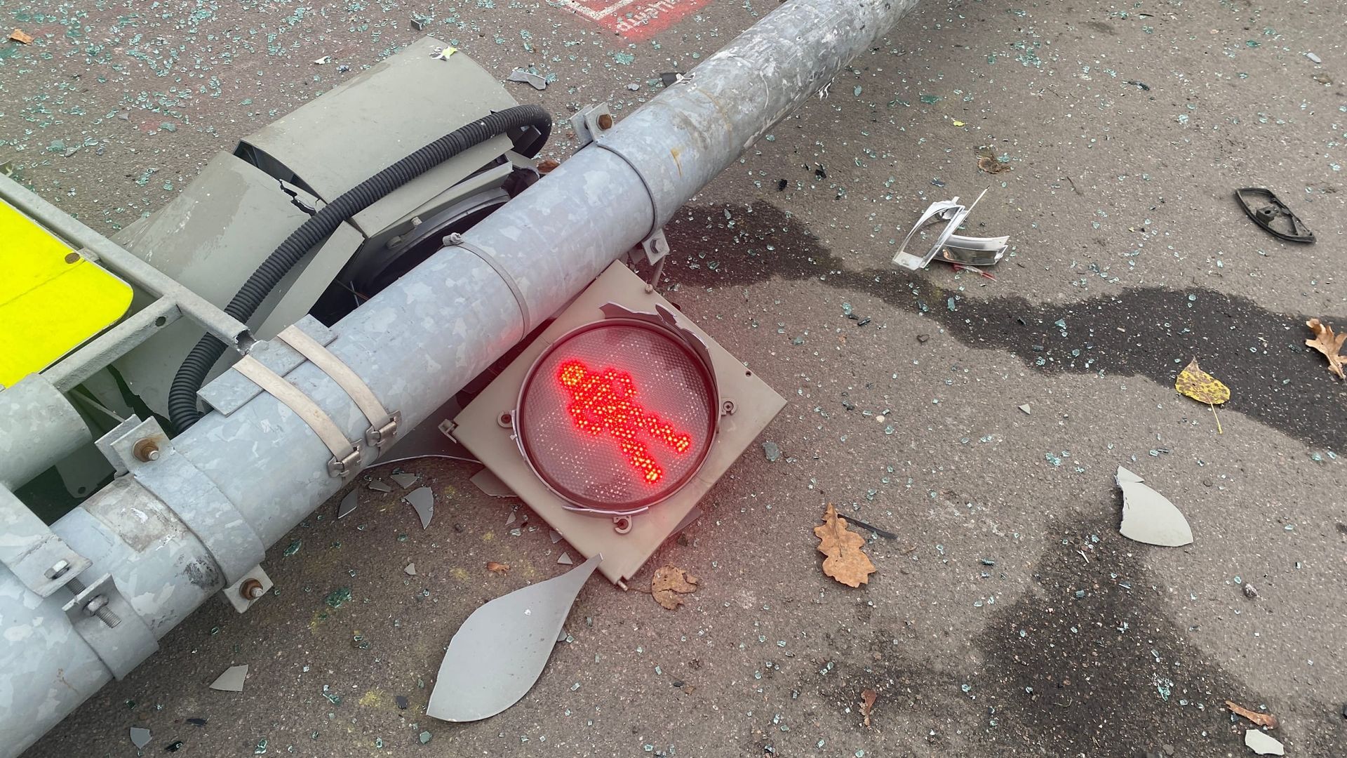 Отключение уличного освещения привело к росту числа ДТП на Украине