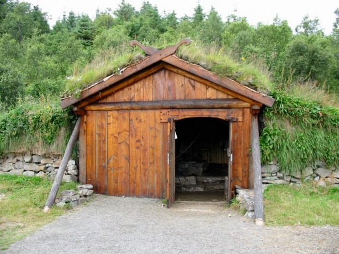 Музейный комплекс Лофотр в норвежской деревне