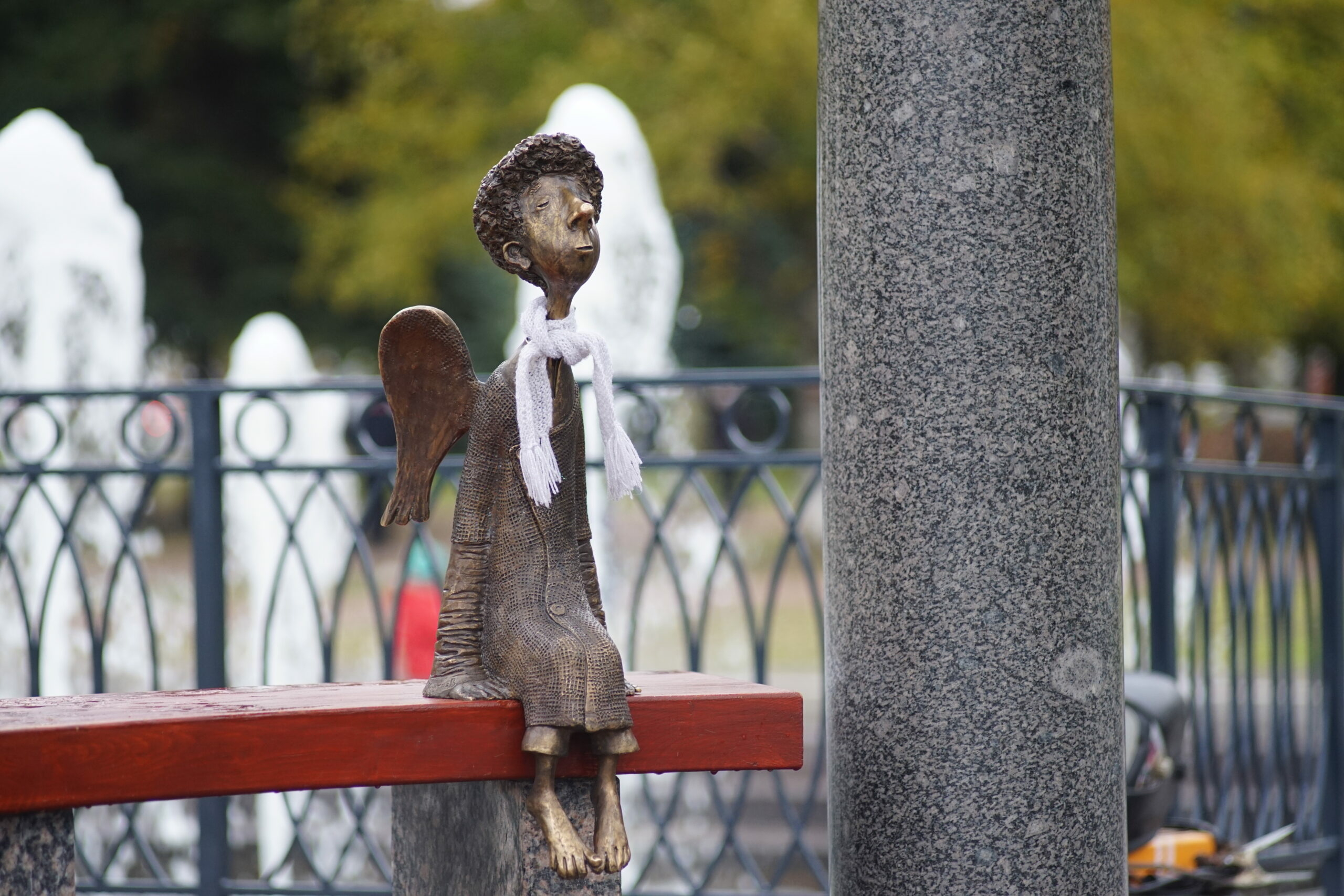 Любашинский сад Санкт-Петербург ангел