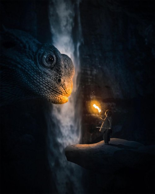 Словенский цифровой художник, который может изобразить любую свою фантазию 