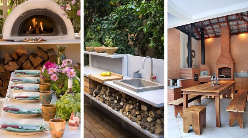 Обустраиваем уличную кухню во дворе: 35 хороших идей для своего дома дача,идеи для дачи,сад и огород
