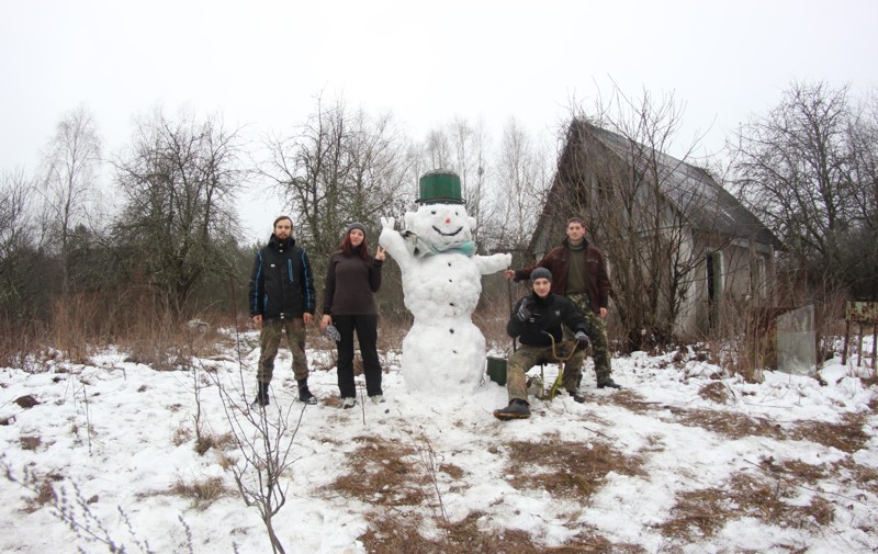 01.01.17 Припять, зона отчуждения, новый  год, чернобль