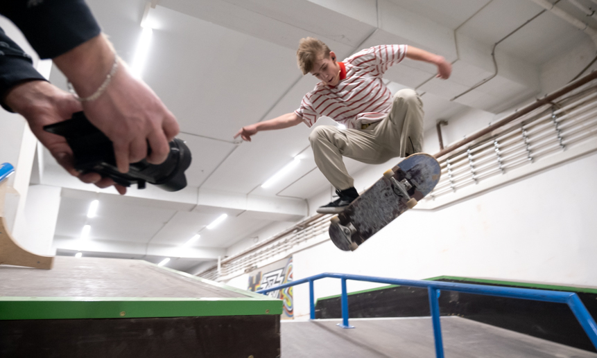 Под «Шубой»: в Архангельске открылся самый северный крытый скейтпарк в России