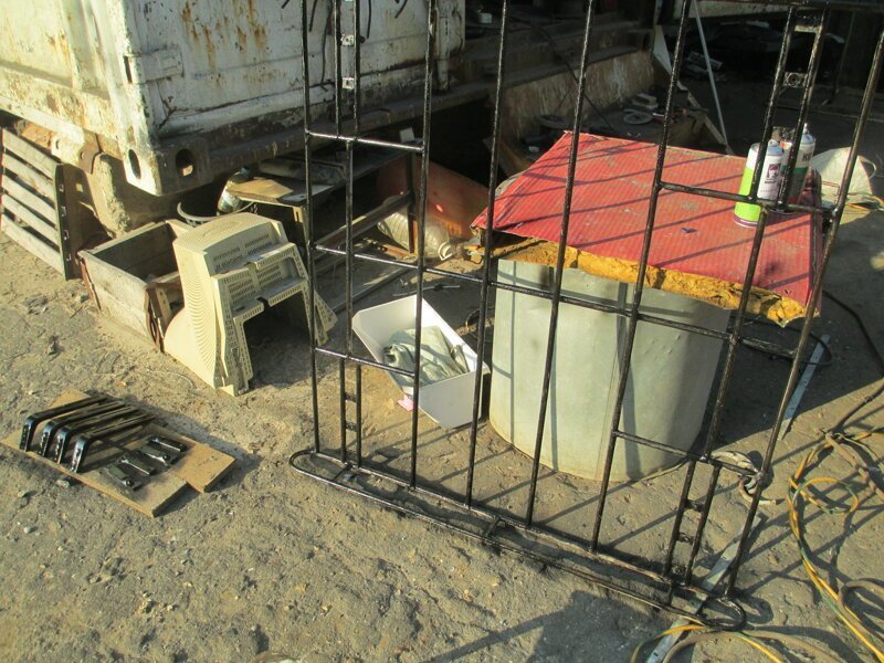 Старый багажник от классики для девятки. Вторая жизнь в модернизироавнном варианте авто и мото,автомобиль,автоновости,тюнинг