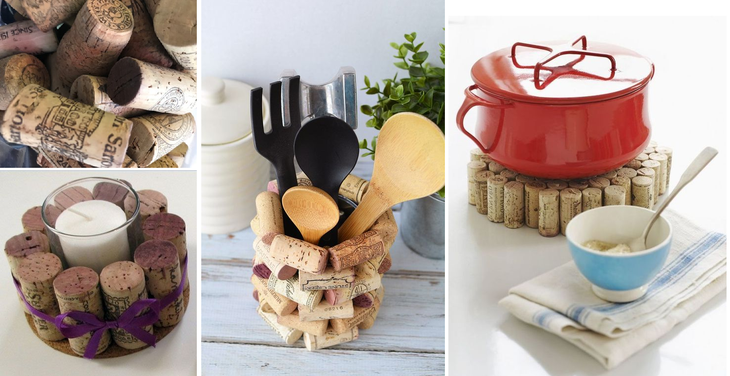 10 поделок из винных пробок: вторая жизнь ненужных вещей 10 поделок из винных пробок: вторая жизнь ненужных вещей идеи,сделай сам,советы