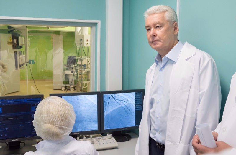 Мэр Москвы Сергей Собянин рассказал об открытии отремонтированного корпуса Боткинской больницы