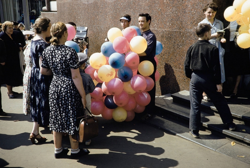 Уличная торговля в Москве 1959 года глазами фотографа The New York Times