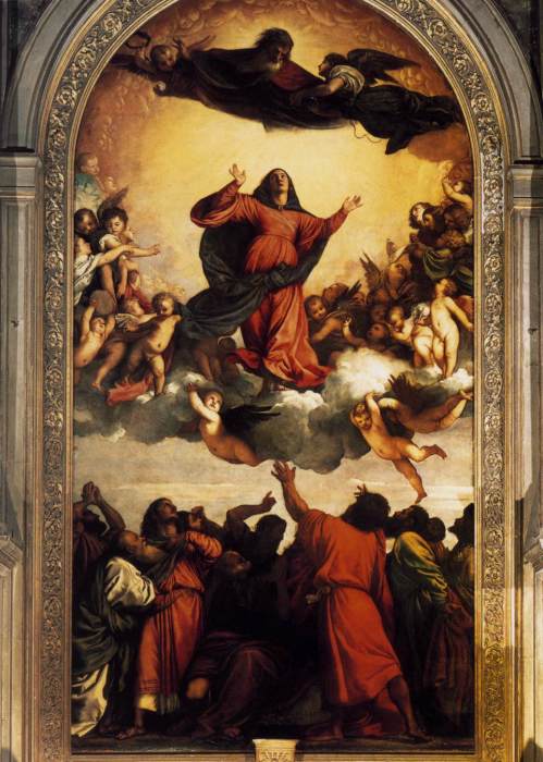 Успение Богородицы (1518 г.) - Тициан.