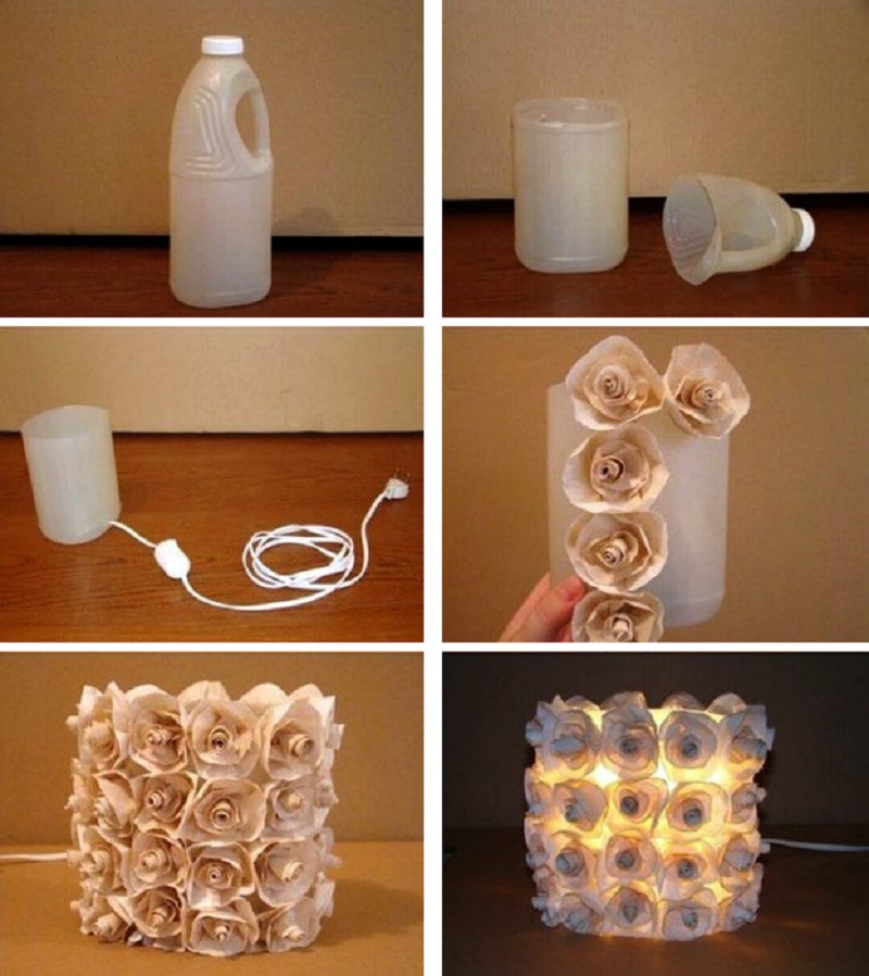 Кто- то пластиковую тару просто выбрасывает, а кто-то делает такие полезные вещи для дома 