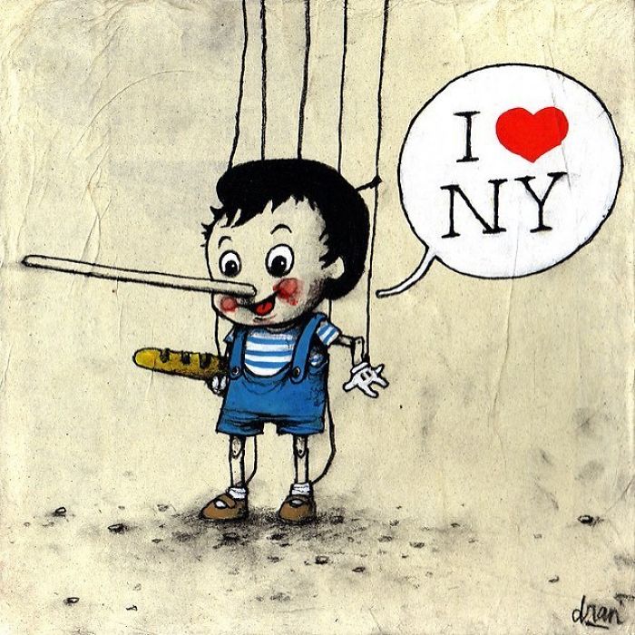 Ложь. Автор: Dran.