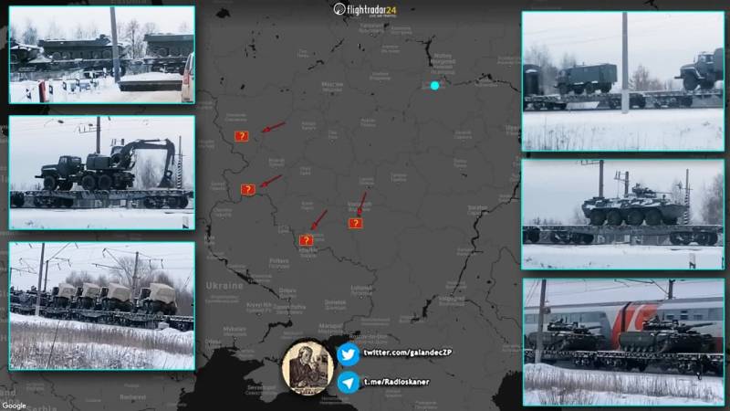 Танки, БТРы, «Грады»: какая техника продолжает идти к украинской границе Новости