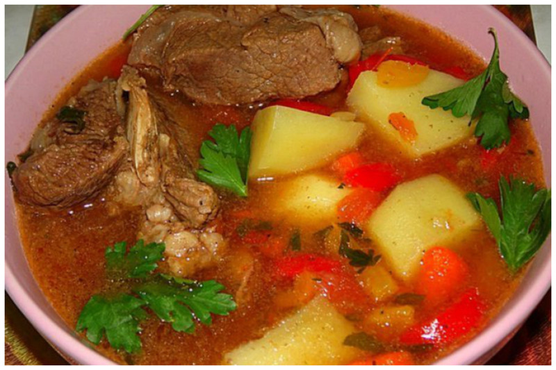 Шурпа из говядины вкусно, интересное, рецепты, супы