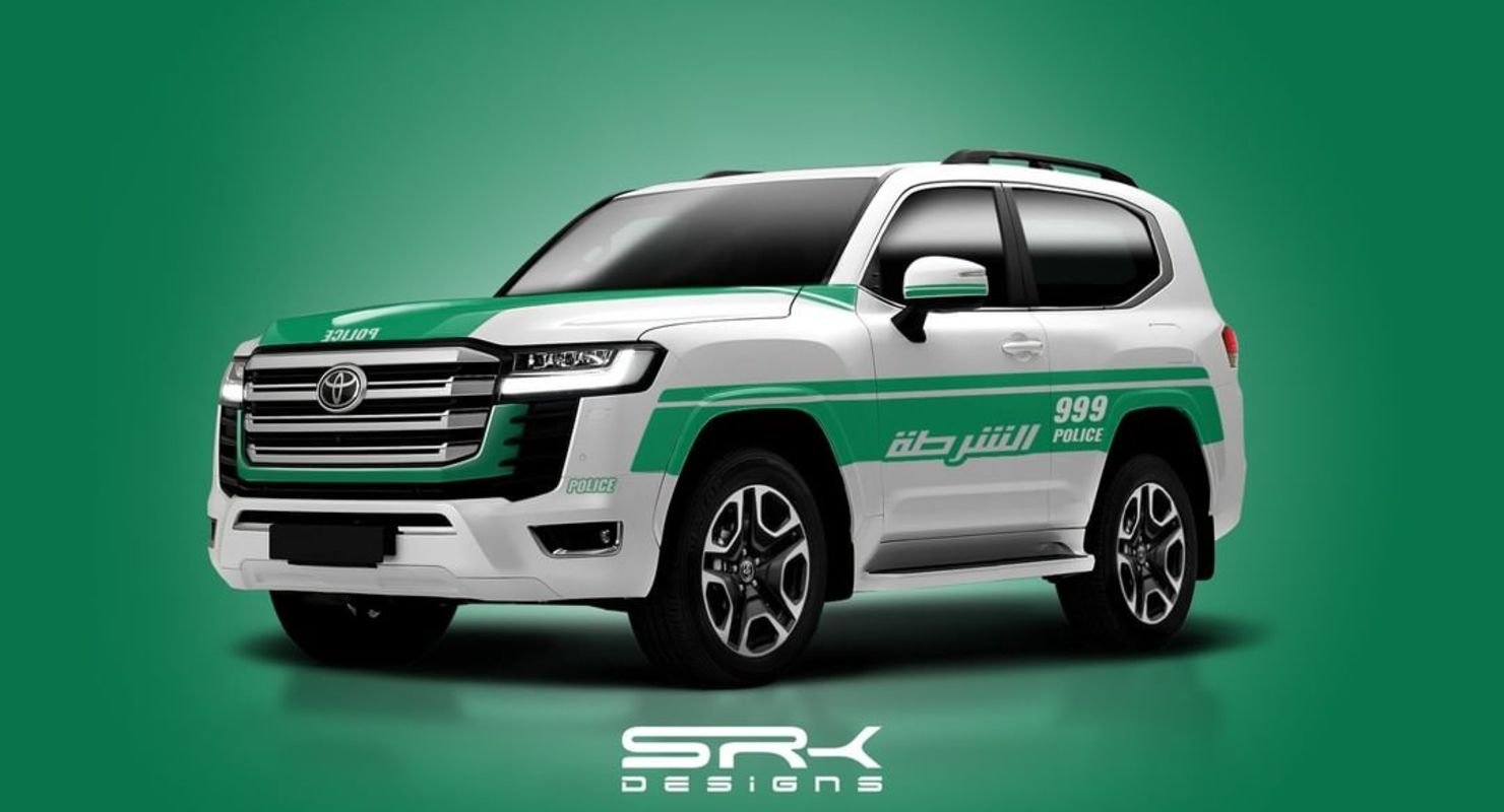 Трёхдверный Land Cruiser 300 для полиции ОАЭ показали в Сети