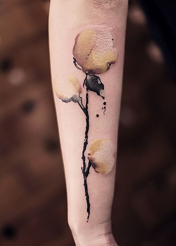 The Watercolor Tattoos Of Chen Jie Will Inspire You To Do One Immediately