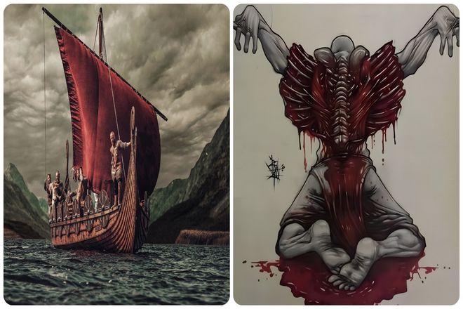 Таким образом, вполне возможно, что исторический Кровавый орел мог быть крайним, но не невероятным, исключением из подобных практик.