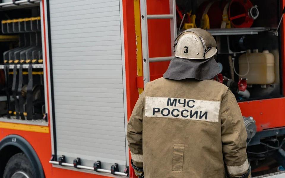 При пожаре в Михайлове пострадал 40-летний мужчина