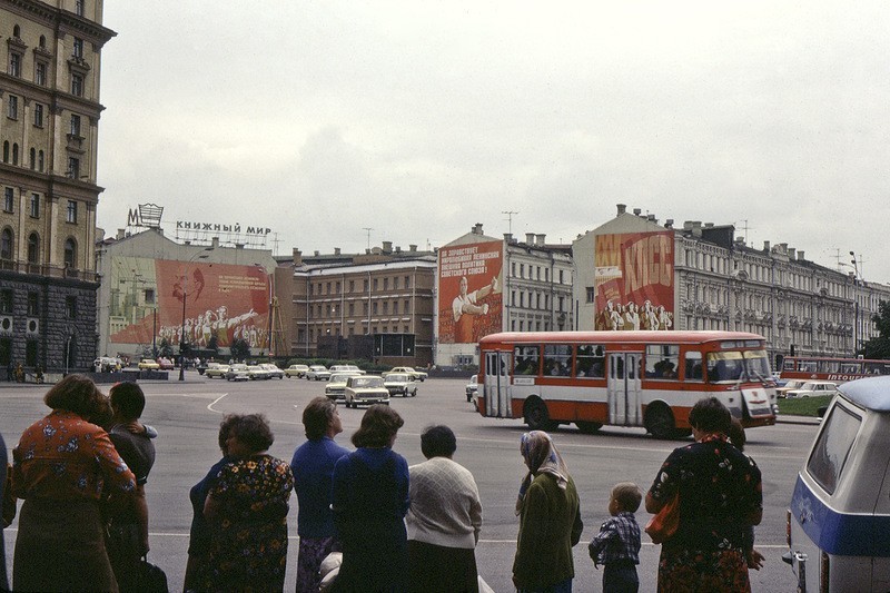 Площадь Дзержинского. Лубянка 1981 год, СССР, история, люди, фото