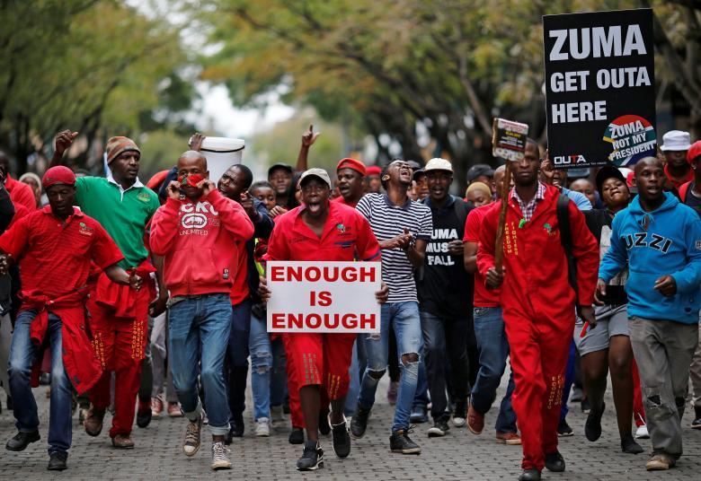 Демонстрация в ЮАР