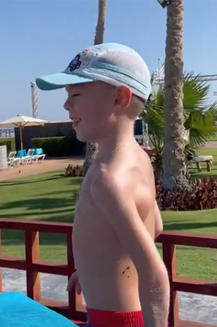 Наталья Подольская и Владимир Пресняков с сыновьями и родными отдыхают в Египте Звездные дети