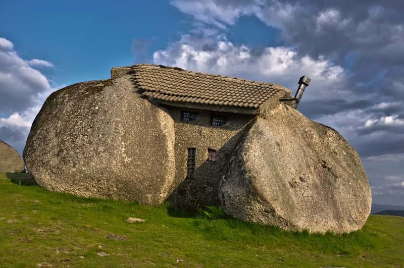 7. Каменный дом, Португалия дом, жилье, опасные места, строительство