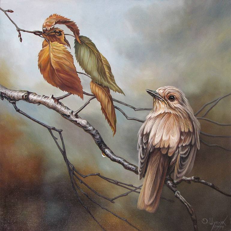 Двойной акцент на картинах Олега Шупяуа 