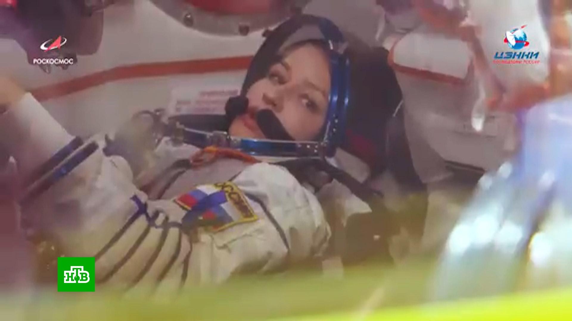 Какая женщина вышла в открытый космос. Союз МС 19 Пересильд Шипенко.