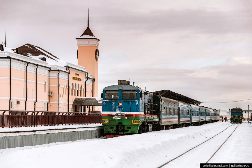 Железные дорога сурового Севера