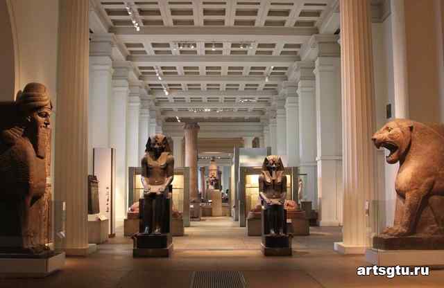 Экспонаты из Британского музея