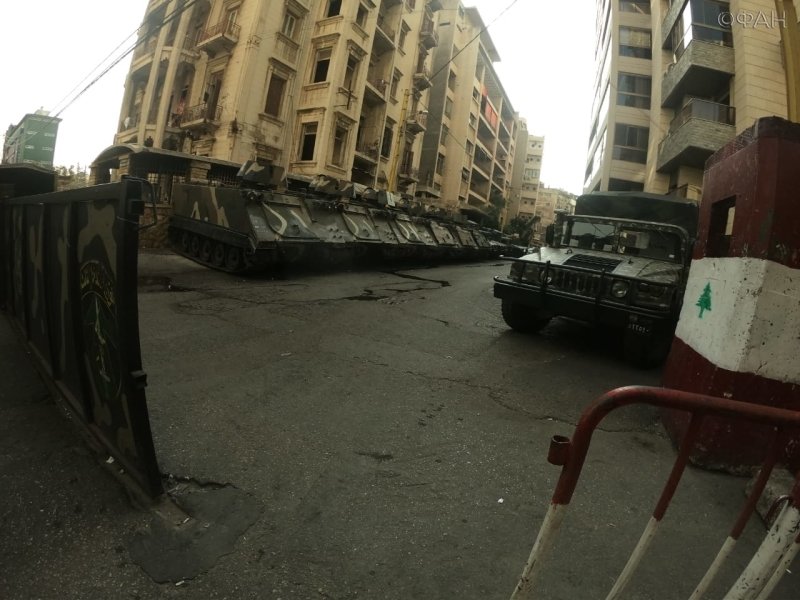 Корреспондент ФАН побывал в охваченном беспорядками Бейруте