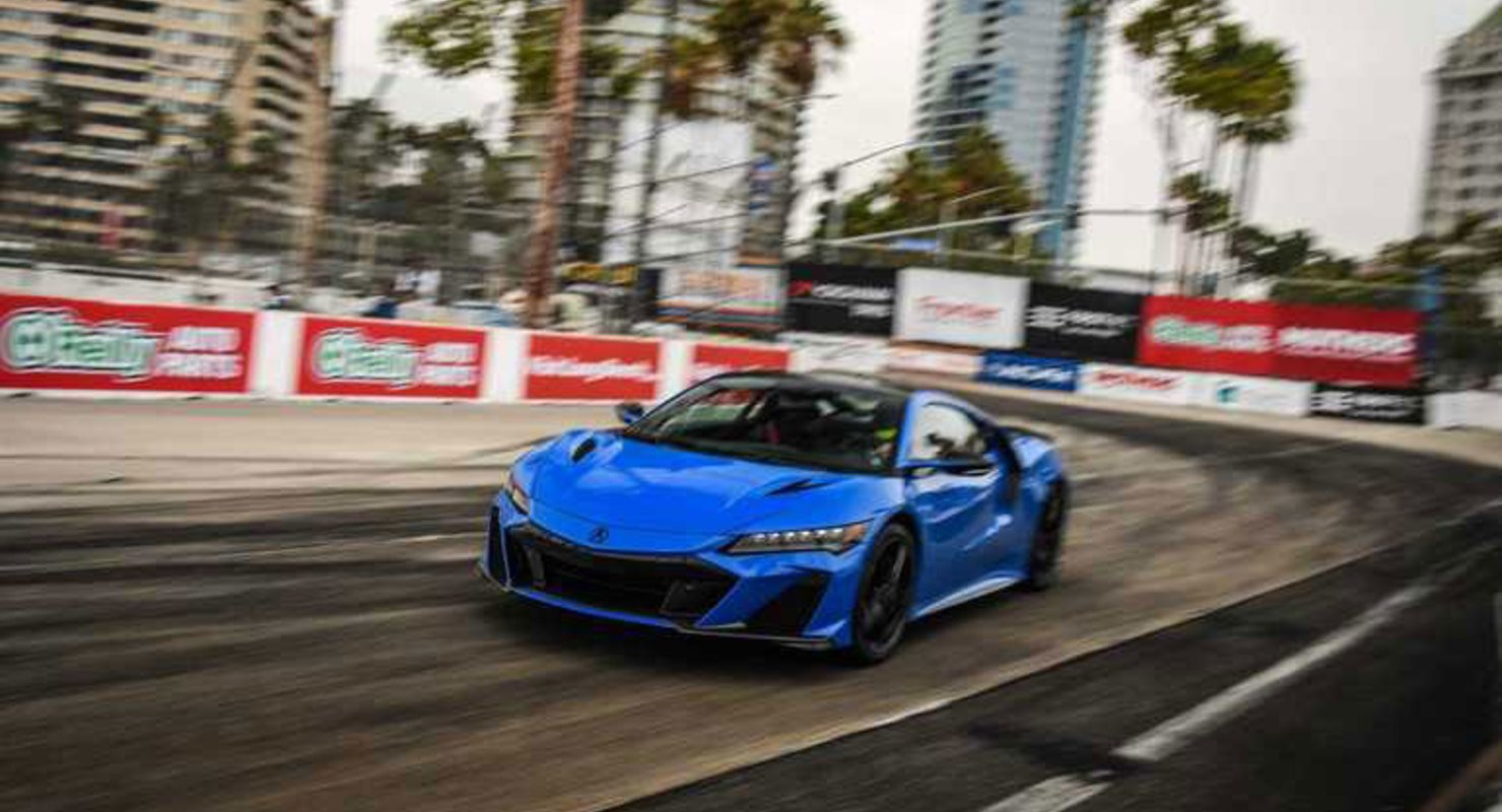 Acura NSX Type S 2022 года поставил рекорд круга на автодроме Лонг-Бич