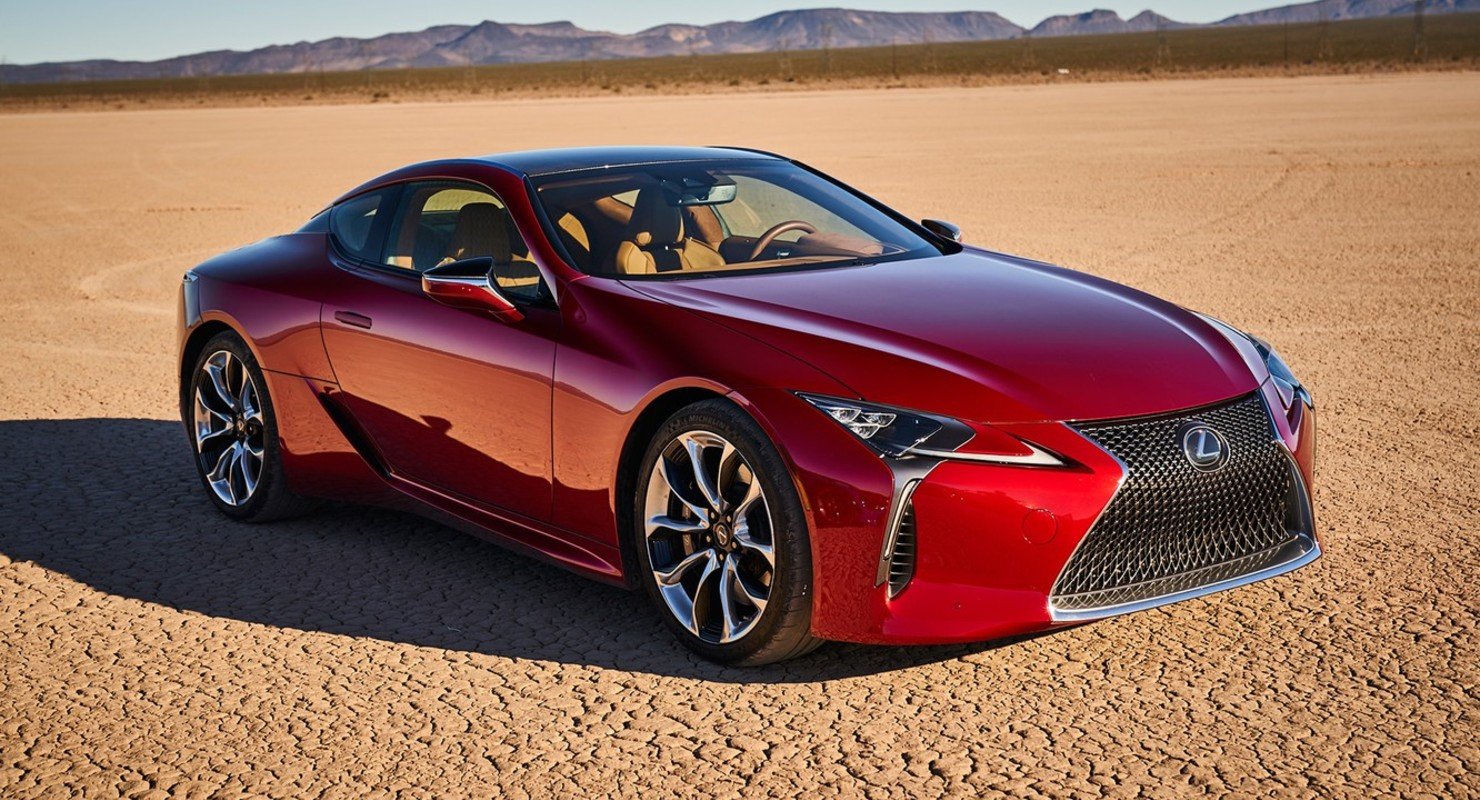 Мощное и современное купе премиум-класса, для ценителей дороги: Lexus LC Автомобили