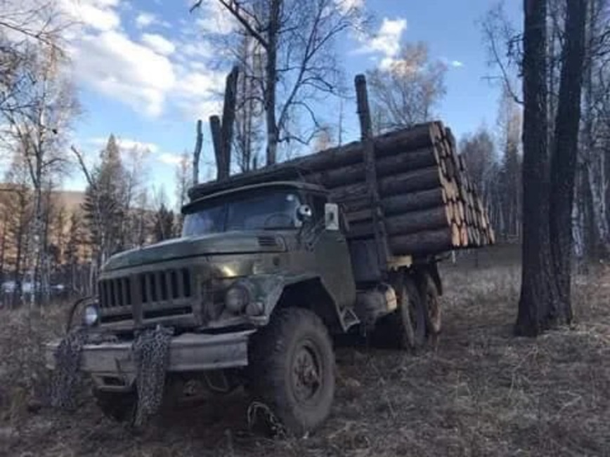 Как возят лес в Монголии авто и мото,автоновости,видео