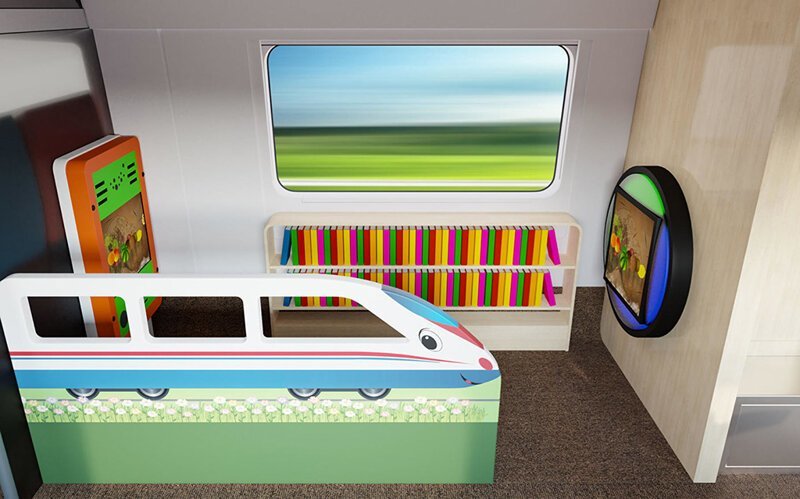 РЖД показали, как будет выглядеть интерьер "Сапсана" изнутри поездка,путешествие